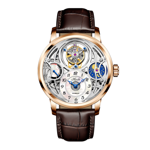 1939 Tourbillon Pearl Face Energy Rose - Rosa