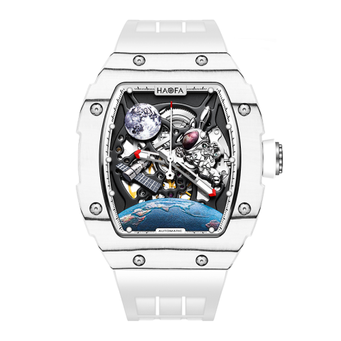 1986 Carbon Fibre Automatic 3D White - Bianco