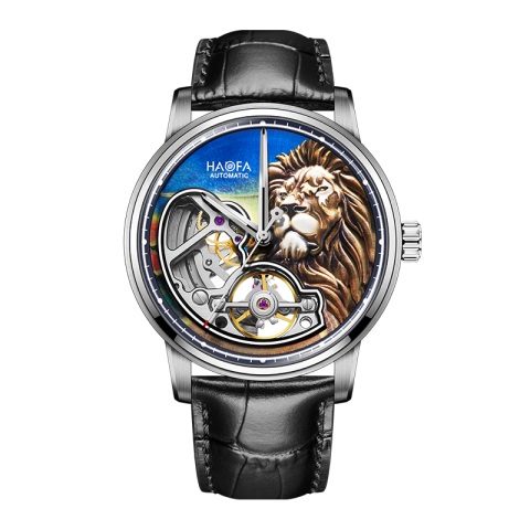 2265 3D Lion Automatic Super Sapphire - Nero