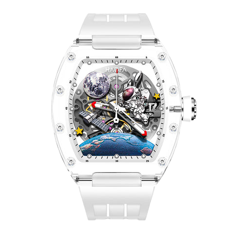 2320 Crystal 3D Spaceship White - Bianco